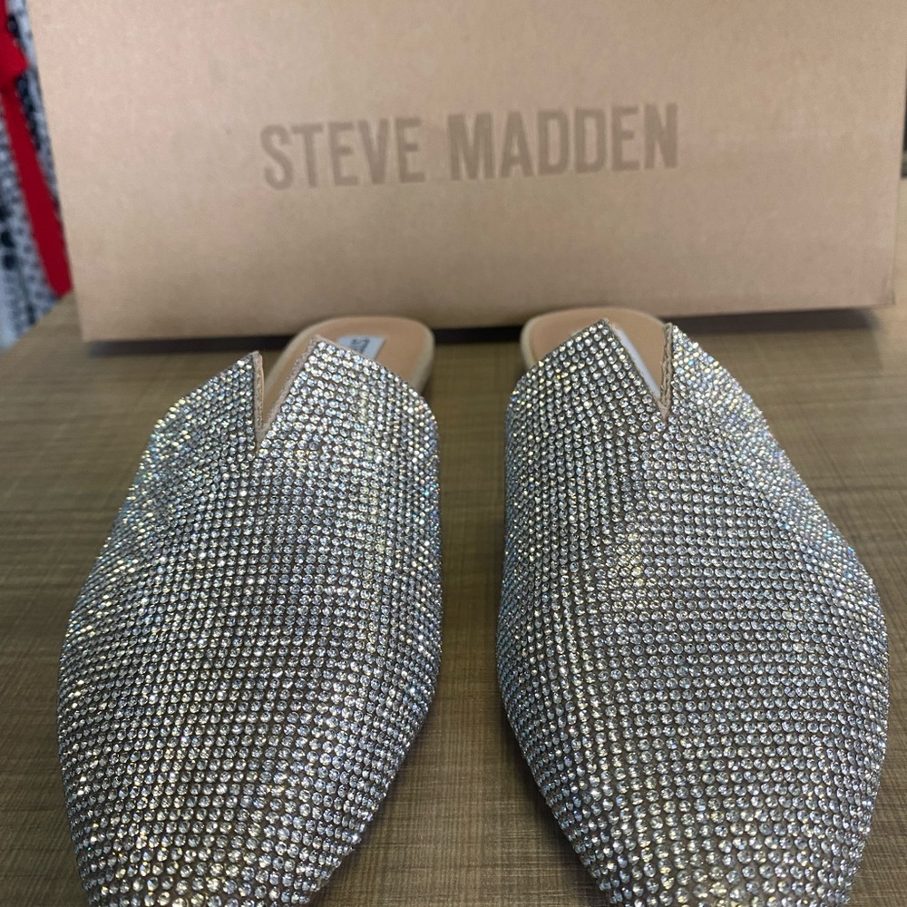 Steve Madden Ally Rhinestone Mule